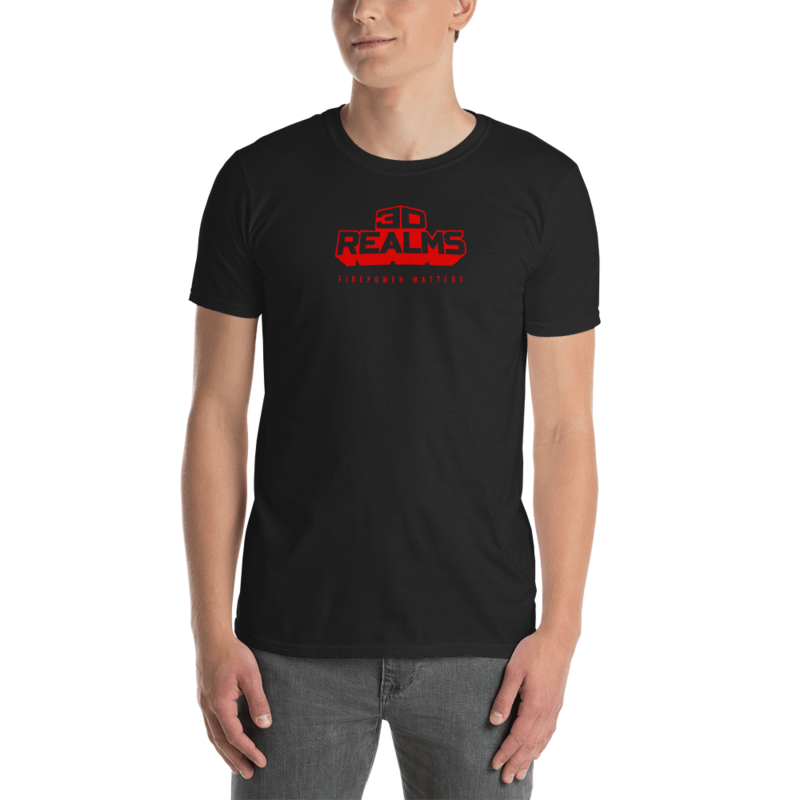 3D Realms Red Short-Sleeve Unisex T-Shirt - L