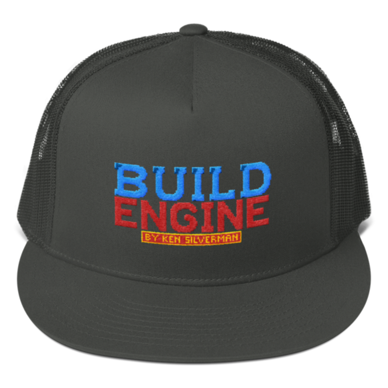 BUILD ENGINE Mesh Back Snapback