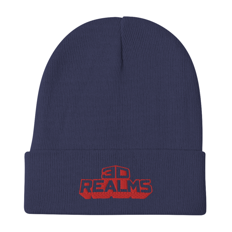 3D Realms Embroidered Beanie