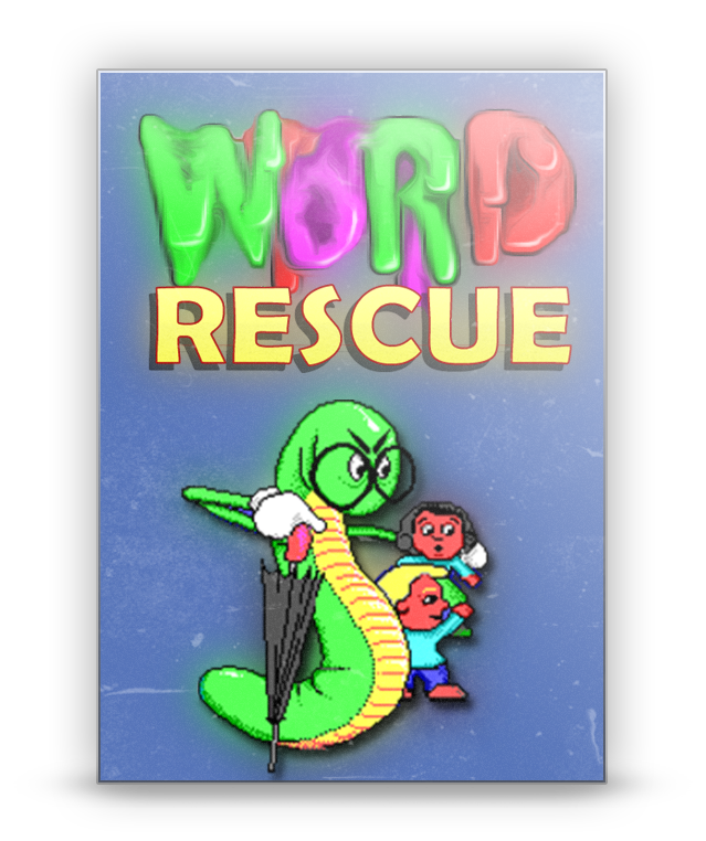 word rescue dos game