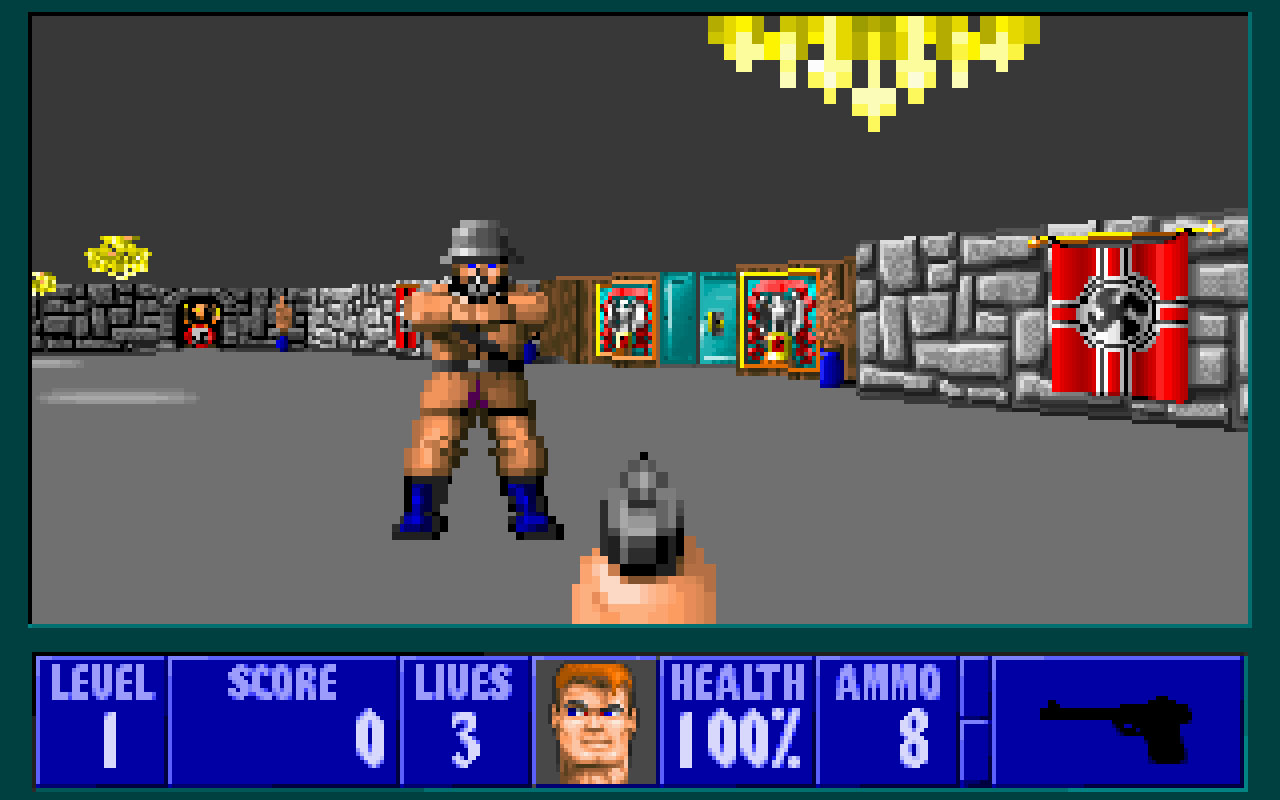 Wolfenstein 3d screenshot