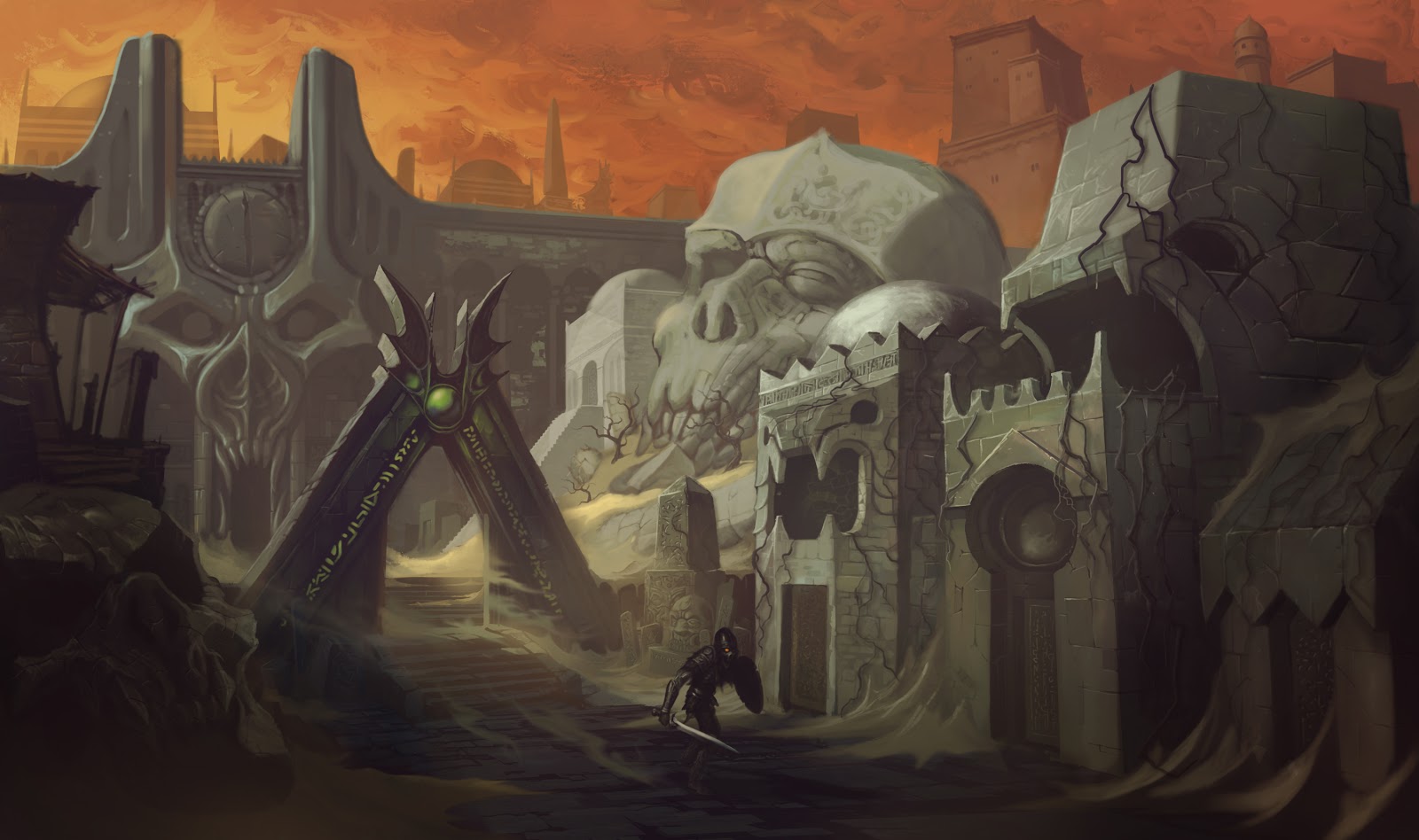 One of the many concepts for GRAVEN